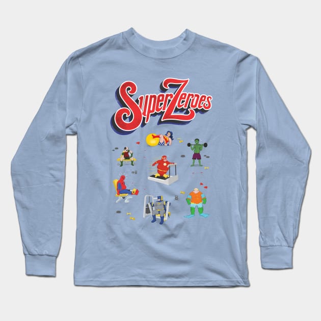 SuperZeroes Long Sleeve T-Shirt by Phase22